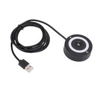 Fockety USB Fingerprint Reader, 360 Degree Touch Speedy Matching Biometric Portable Fingerprint Scanner PC Dongle, Mini Finger Print Logger with 5ft Cable for PC Laptop, Computer