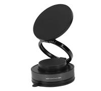 Fockety Vacuum Magnetic Phone Holder, 360° Rotatable Suction Cup Phone Mount for Car, Portable Strong Magnet Stand for Phone in Gym, Mirror, Smooth, All Vehicles