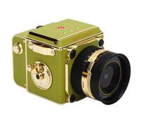 Fockety Vintage Digital Camera, 2.7K 56MP Retro Point and Shoot Camera with Autofocus, 16X Zoom & 2" Screen, Portable Compact Photography Cameras for Beginners Teens Kids Adults (Green)