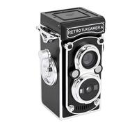 Fockety Vintage Mini Digital Camera, Compact Portable TLR Style Retro 1080p FHD Video & 64MP Photos Autofocus Point and Shoot Vlogging Camera for Beginners Teens Adults Boys Girls (White)