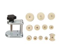 Fockety Watch Press Set, Upgraded 13pcs Professional Remover Tool with 12 Dies, for Watch Case Back, Crystal Replacement