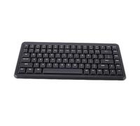 Fockety Wireless Keyboard, 2.4G Ultra Slim Compact 84 Keys Silent Keyboard with Multimedia Shortcut Keys, for Wins 11 10 8 7, Vista, OS, PC, Laptop, Desktop (Black)