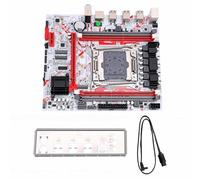 Fockety X99 Motherboard for LGA 2011-3, for Xeon 2011 E5 V3 V4 DDR3 CPU, E5 V3, V4, 4 Channel DDR3 128GB Micro ATX Motherboard, NVME/NGFF M.2, Serial ATA 2.0 3Gbps Gaming Mainboard