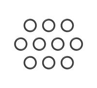 FOCMKEAS 10 PCS Nitrile Rubber O Ring 22mm OD 17mm ID 2.5mm Width, Metric Buna-N NBR Sealing Gasket Plumbing, Gas, Automotive and Faucet Repair, Resist Oil and Heat O-Rings, Black