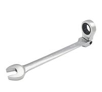 FOCMKEAS 11/32 Inch Flex-Head Ratcheting Combination Wrench SAE
