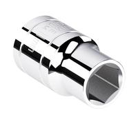 FOCMKEAS 11mm Shallow Socket, 1/2 Inch Drive, 6-Point, Metric, Heat Treated CR-V Steel Short Sockets, Full Polishing, 1.5 Inch Length