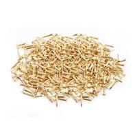 FOCMKEAS 150 Pcs Tiny Hardware Nails 5/16" Passivation Wood Nails Finishing Nail Small Nail for Picture Hanging Wall-Mounted Decorations DIY Projects Handicrafts Home Decor Household Maintenance