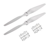 FOCMKEAS 2 Pcs 5050 5×5" Propeller Prop,Remote Control Propeller,Rc Quadcopter Propellers,Gray Nylon Drone Propellers for Stunt Planes Gliders Flying Wings Delta Wings Drones