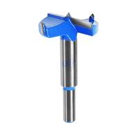 FOCMKEAS 21mm丨0.83 Inch Forstner Drill Bit with Round Shank Double-Flute Tungsten Carbide Wood Hole Saw for Plastic, Hard Wood, Woodworking Hinge Hole Drilling Boring Bits Cutter 2 Pcs