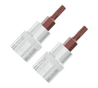 FOCMKEAS 2PCS 3/8" Drive T20 Torx Bit Socket, S2 Steel Bits, Heat Treated CR-V Steel Star Sockets 1.9" Length