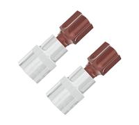 FOCMKEAS 2PCS 3/8" Drive T60 Torx Bit Socket, S2 Steel Bits, Heat Treated CR-V Steel Star Sockets 1.9" Length