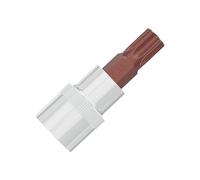 FOCMKEAS 3/8" Drive T45 Torx Bit Socket, S2 Steel Bits, Heat Treated CR-V Steel Star Sockets 1.9" Length