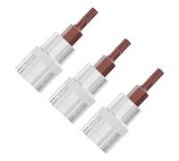 FOCMKEAS 3PCS 3/8" Drive T20 Torx Bit Socket, S2 Steel Bits, Heat Treated CR-V Steel Star Sockets 1.9" Length