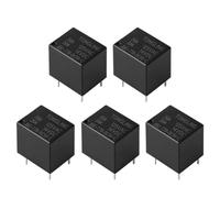 FOCMKEAS 5 Pcs 9V DC PCB Power Relay, JQC-T78, 5 Pin SPDT 1NO 1NC