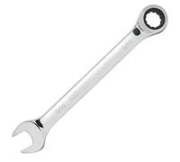 FOCMKEAS 9/16 Inch Ratcheting Combination Wrench SAE 72 Teeth 12 Point Ratchet Box Ended and Open End Spanner Tools for Tight Space, Heat-Treated CR-V