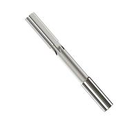 FOCMKEAS Chucking Reamer 17mm, H7 HSS Cobalt M35 Lathe Machine Reamer Metric, 6 Straight Flutes, Round Straight Shank Milling Cutting Tool, for Stainless Steel Alloy Copper Metal