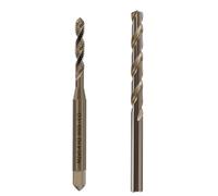 FOCMKEAS Metric Tap and Die Set m2*0.4 Spiral Point Thread Tap and 1.6mm Twist Drill Bits HSS Right Rotation Tapping Threading Tool Set for Industrial Mechanics Thread cutting tools