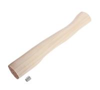 FOCMKEAS Premium Toon Wood Hammer Handle Replacement 38cm Long Wood Tool Handle,Ball Peen Hammer Handles with a Steel Wedges Suitable for Small Hammers or Axes with 39×17mm Tenons