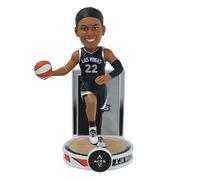 FOCO A'ja Wilson (Las Vegas Aces) Banner Series WNBA Bobblehead