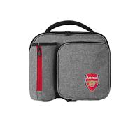 FOCO Officially Licensed Arsenal FC Grey Lunch Bag with Bottle Holder