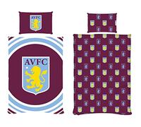 FOCO Aston Villa FC Pulse Single Reversible Duvet