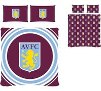 FOCO Aston Villa FC Reversible Double Duvet Set