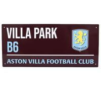 FOCO Aston Villa Villa Park B6 Dark Metal Street Sign