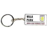 FOCO Aston Villa Villa Park Street Sign Keyring with Club Crest