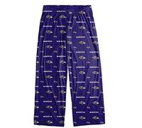 FOCO Baltimore Ravens Men's Scatter Pattern Pajama Lounge Pants Multi Color Medium 34-36