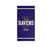FOCO Baltimore Ravens NFL Property of Beach Towel