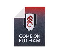 FOCO Championship Football Fulham Fan Sherpa Plush Throw Blanket