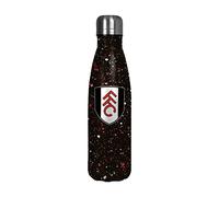 FOCO Championship Football Fulham Fan Thermal Paint Splatter Insulated 500ml Bottle