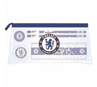 Chelsea FC Clear Pencil Case Stationery Set
