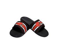 FOCO Cleveland Browns NFL Mens Stripe Legacy Sport Slide - M
