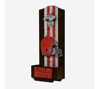 FOCO Cleveland Browns NFL Wooden Bottle Cap Opener Sign