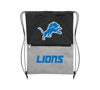 FOCO Detroit Lions Split Color Drawstring Bag