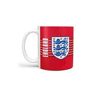 FOCO England FA Official Football Mug, Three Lions Crest Design, Red and Blue