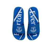 FOCO EVERTON FC MENS GEL SLIDE FLIP FLOP LARGE WH