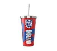 FOCO Football England FC Premier League Official Merchandise Insulated Digital Print Cup and Straw