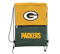 FOCO Green Bay Packers Split Color Drawstring Bag