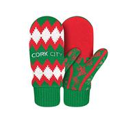 FOCO League of Ireland Premier Division Football Cork City Fan Knitted Gloves Mittens