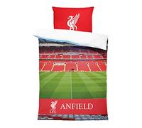 FOCO Liverpool Digital Stadium Print Duvet Bedding Set - Great Gift For Christmas & Birthday