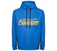 FOCO Men's Foco Chicago Bears Team Wordmark Distressed Hoodie Hooded Sweatshirt