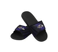 FOCO Men's NFL Legacy Baltimore Ravens Velcro Sport Slide Medium, 9-10