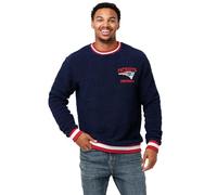 FOCO Men's NFL Logo Sherpa Crewneck Sweater, Team Color, S