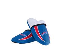 FOCO Men's NFL Slide Buffalo Bills Logo Sherpa Slippers, Team Color, 9-10