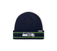 FOCO Men's NFL Team Logo Ribbed Beanie Hat