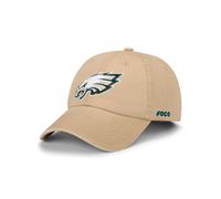 FOCO Men's Philadelphia Eagles-Khaki Cap NFL Logo Casual Hat Team Color