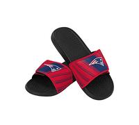 FOCO Men's Shower Flip Flop Sandals Kansas City Chiefs Legacy Velcro Sport Slide Small, Team Color, 7-8