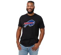 FOCO Men's Standard NFL Team Logo Short Sleeve T-Shirt, Black, Large